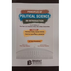 Bharat's Principles of Political Science An Introduction by Dr. Rajni Khandelwal